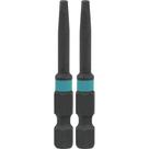 Power Bit Makita A-96693 Impactx, 1 recesso quadrado, pacote com 2