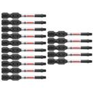 Power Bits BOSCH ITSQ2215 Impact Tough Square 2, pacote com 15 Power Bits BOSCH ITSQ2215 Impact Tough Square 2, pacote com 15