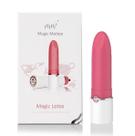 Power Bullet Recarregável Magic Lotos - Formato de Batom Silicone Soft-Touch Controlado por Aplicativo