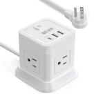 Power Strip BEVA Cube Desktop 4 tomadas 3 portas USB 1,5 m