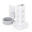 Power Strip Mifaso Tower 12 tomadas 4 portas USB 1875W/15A 1080J Power Strip Mifaso Tower 12 tomadas 4 portas USB 1875W/15A 1080J