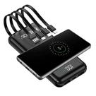 Powerbank Carregador Portátil Indução 4 Cabos 10000