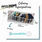 Pp 10 nichos - colméia organizadora - branca