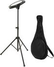 Practice Pad OnStage DFP5500 com suporte e bolsa para bateristas
