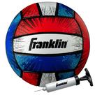 Praia ao ar livre de voleibol Franklin Sports Blast com bomba de ar
