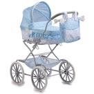 Pram JC Toys Berenguer Boutique Royal Blue para crianças de 3 anos ou mais