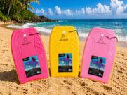 Prancha Bodyboard Grande Sortida Infantil Praia Diversão Verão Esporte Aquático Leve Resistente Flutuação Recreação