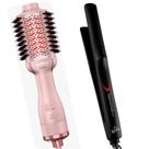 Prancha De Cabelo Gama Italy Profissional Cerâmica 410ºf Plus Chapinha Ions Bivolt Escova 4 em 1 1300w