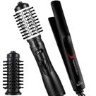 Prancha De Cabelo Gama Italy Profissional Cerâmica 410ºf Plus Chapinha Ions Bivolt Escova Rotativa Protect 1000w Giratória