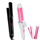 Prancha De Cabelo Gama Italy Profissional Cerâmica 410ºf Plus Chapinha Ions Modelador Cacheador 2 Em 1 Bivolt