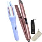 Prancha De Cabelo Gama Italy Profissional Cerâmica 450ºf Sensi Chapinha Progressiva Milhões Ions Rose Modelador Automático Bivolt