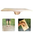 Prancha De Equilíbrio Funcional Board Madeira Resistente Natural