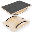 Prancha de equilíbrio Woodure Professional Wobble 160 kg antiderrapante