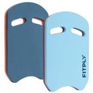 Prancha de natação Fitply 2 unidades em material EVA, alta flutuabilidade, 43 x 28 cm