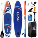 Prancha de remo Highpi de 11'6" de largura inflável com acessórios Prancha de remo Highpi de 11'6" de largura inflável com acessórios
