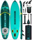 Prancha de remo inflável Myboat 350x89x15 cm Tampa estável de 204 kg.