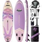 Prancha de stand up paddle inflável ATPROSS 11'6" x 35" com capacidade de 450 lb