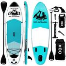 Prancha de stand up paddle inflável Roc 10 pés e 6 polegadas com acessórios Prancha de stand up paddle inflável Roc 10 pés e 6 polegadas com acessórios
