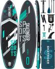 Prancha de stand up paddle inflável Skatinger 11'6 x 35 super larga 450 lb
