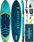 Prancha de stand up paddle inflável Skatinger 11'6 x 35 super larga para 204 kg Prancha de stand up paddle inflável Skatinger 11'6 x 35 super larga para 204 kg