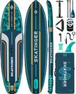 Prancha de Stand Up Paddle Inflável Skatinger 11'6 x 35 Super Larga Verde