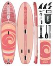 Prancha de stand up paddle inflável SOWM 320x84x15 cm rosa para yoga Prancha de stand up paddle inflável SOWM 320x84x15 cm rosa para yoga