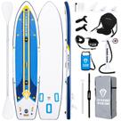 Prancha de stand up paddle inflável Tuxedo Sailor 366x86x15 cm para pesca Prancha de stand up paddle inflável Tuxedo Sailor 366x86x15 cm para pesca