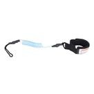 Prancha de surf Leash Dilwe Soft Elastic Coiled Spring 1,5 m (azul)