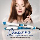 Prancha Profissional Titanium Pro750 - 2 em 1 - Original