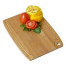 Prancha Tábua de corte Bambu 33 x 24cm para carne legumes e verdura