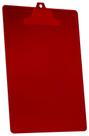 Prancheta Acrimet prend plastico A4 cor verm 131.7 Prancheta Acrimet prend plastico A4 cor verm 131.7