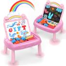 Prancheta magnética MAYESAR Unicorn para menina de 1 a 2 anos