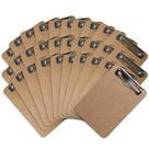 Prancheta Office Solutions Direct Mini 6x9 cm com clipe de baixo perfil