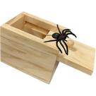 Prank Toy Jishi Spider Box Gag Gift Funny White Elephant