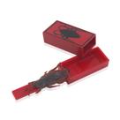 Prank Toy Magic Roach Trick Box Funny Scare Gag PVC 11,5 cm