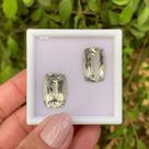 Prasiolita Cushion Par 24,44ct