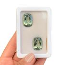 Prasiolita Cushion Par 45,94ct