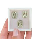 Prasiolita Cushion SET 30,06ct