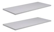 Prateleira 1 Peça 90cm x15cm - Mdf Branco - Suporte