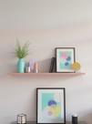Prateleira 150cm Mdf Rosa Dallas - On Móveis Prateleira 150cm Mdf Rosa Dallas - On Móveis