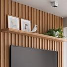Prateleira 180cm 100% MDF Marrom Freijó/Madeirado Prateleira 180cm 100% MDF Marrom Freijó/Madeirado