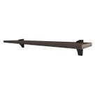 Prateleira 20x80 cms com suporte incluso BELLE 2080