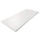 Prateleira 50x80 Tampo Mesa MDF 15mm Preto 80x50 Arrigo Móveis