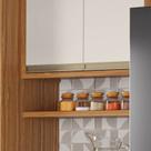 Prateleira 80cm 100% MDF Barbados Espresso Móveis
