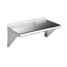 Prateleira: aço inoxidável ROCKPOINT, 30x60cm, 113kg, suporte de parede