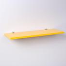 Prateleira Amarela 60 X 20cm Com Suporte Tucano