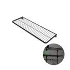 Prateleira Aramada Modular Preto de 90 X 40 Cm Para Organização de Closet Mo0110