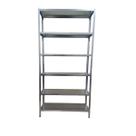 Prateleira Armário Estante Aço Galvanizado 6 Bandejas 90 cm