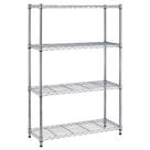 Prateleira BestOffice NSF Metal Storage 36x14x54cm Chrome