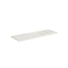 Prateleira Branca Amadeirada Suspensa Invisivel 60x20cm 1un